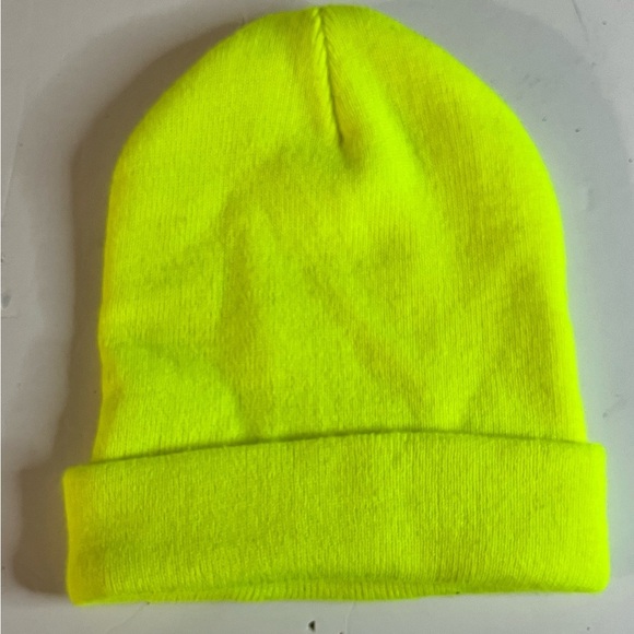 Coffin Skate Shop Neon Yellow Beanie - Bold Streetwear Style - Picture 3 of 8